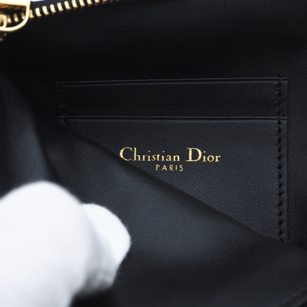 Christian Dior Caro Multifunction Cannage Pouch Shoulder Bag S5036UWHC Black ... - Picture 14 of 15